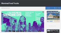 Desktop Screenshot of montrealfoodtrucks.com